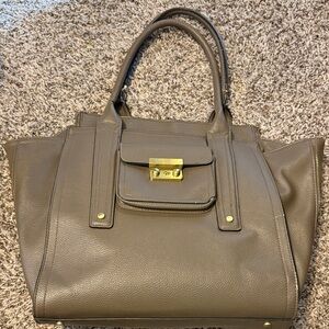 Elegant Taupe Handbag